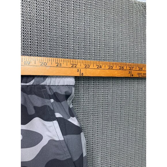 George Mens 2XL (44-46) Grey Camo Pull-On Shorts Moisture Wicking Above Knee - Picture 3 of 8